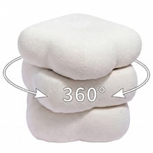 Zinnia Chenille Swivel Ottoman